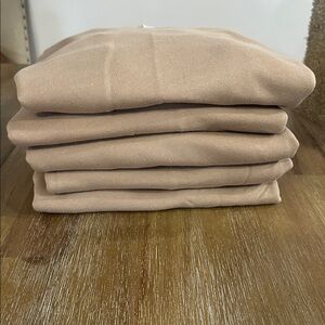 Bella Canvas Taupe Fleece Sweater lot of 5 shirts